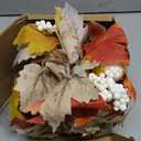 Thanksgiving Garland with Lights 9FT Plug in Thanksgiving Decorations for Home with 50 Warm Incandescent Bulbs UL Certified Connectable Lighted Fall Garland for Indoor Outdoor Harvest Decorations (1 Pack)