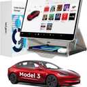 Under Screen Organizer for Model 3 2016~2026, Including Model 3 Highland 2024~2026 (Standard, Premium & Performance), Concealed Center Console Organizer Tray, Quick & Stable Installation