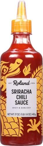 4 Pack Roland Foods Sriracha Chili Sauce, 17 oz, Best By: 11/02/2025 
