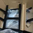 AMAGABELI GARDEN & HOME Fireplace Grate Log Holder 24 Inch Firewood Burning Rack Heavy Duty Wrought Iron Solid Steel for Chimney Hearth Fire Pit Outdoor Kindling Tools Wood Stove Accessories