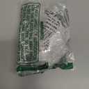 KEY-BAK SUPER48 Locking Retractable Keychain, Durable Polycarbonate Case, Leather Belt Loop, and Oversized Split Ring, Black