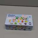 Non Candy Easter Egg Fillers Stuffers for Kids 24 PCS, Easter Mochi Squishy Fidget Toys Gifts Basket Essentials for Toddler, Mini Party Favors Supplies Prizes Goodie Treat Bag Trinkets for Boys Girls