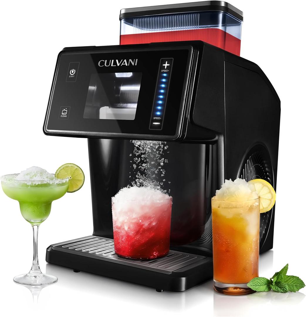 Snowlux Shaved Snowflake Ice Machine | Self-Cleaning, 8-Speed Custom Texture Control, Professional Cooling System, Sugar-Free Friendly | Smoothies, Snow Cones, Cocktails & Frozen Desserts
