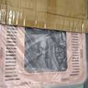 Cat Litter Box with Litter Mat and Scoop(Pink)