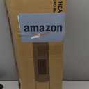 Space Heater for Indoor Use - 25" Tower Portable Heater with 3D Flame, Remote, Adjustable Thermostat, 2 Heat Modes, Multiple Safety Protection, 12H Timer, Quiet Electric Heater for Large Room