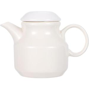 Yardwe Ceramic Sauce Cup with Lid and Handle Kitchen Pour Gravy Container for Salad Dressing Vinegar Condiments Milk Serving 5.51 X 4.13 X 3.54 in