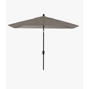 9' Rectangular Patio Umbrella Outdoor Table Umbrella with Push Button Tilt