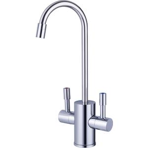 Ready Hot RH-F560-CH Faucet Only for Ready Hot Instant Hot Water Tank, Insulated, Safety Lock on Handle, Dual Lever Hot & Cold Water, Polished Chrome Finish