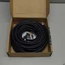 Cat 8 Ethernet Cable, 50ft Heavy Duty High Speed Internet Network Cable, Professional LAN Cable, 26AWG, 2000Mhz 40Gbps with Gold Plated RJ45 Connector, Shielded in Wall, Indoor&Outdoor