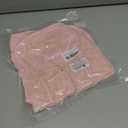 Turtleneck Dog Sweater, Thermal Dog Sweatshirt with Pocket Winter Pet Clothes Small Pet Outfits Soft Puppy Pullover (Pink, Small)