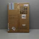 DOLLAR BOSS White Cork Board for Wall - 24 X 18 Inches, Rustic Wooden Frame Bulletin Board, Decorative Hanging Pin Board for Office & Home Decor