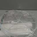 White Lamp Shades Set of 2, Medium Drum Lamp Shade 13"Top x 13"Bottom x 10"High(Spider), Lampshades Replacement for Table Lamps Floor Lamps, Natural Linen Hand Crafted, Easy Assembly Required