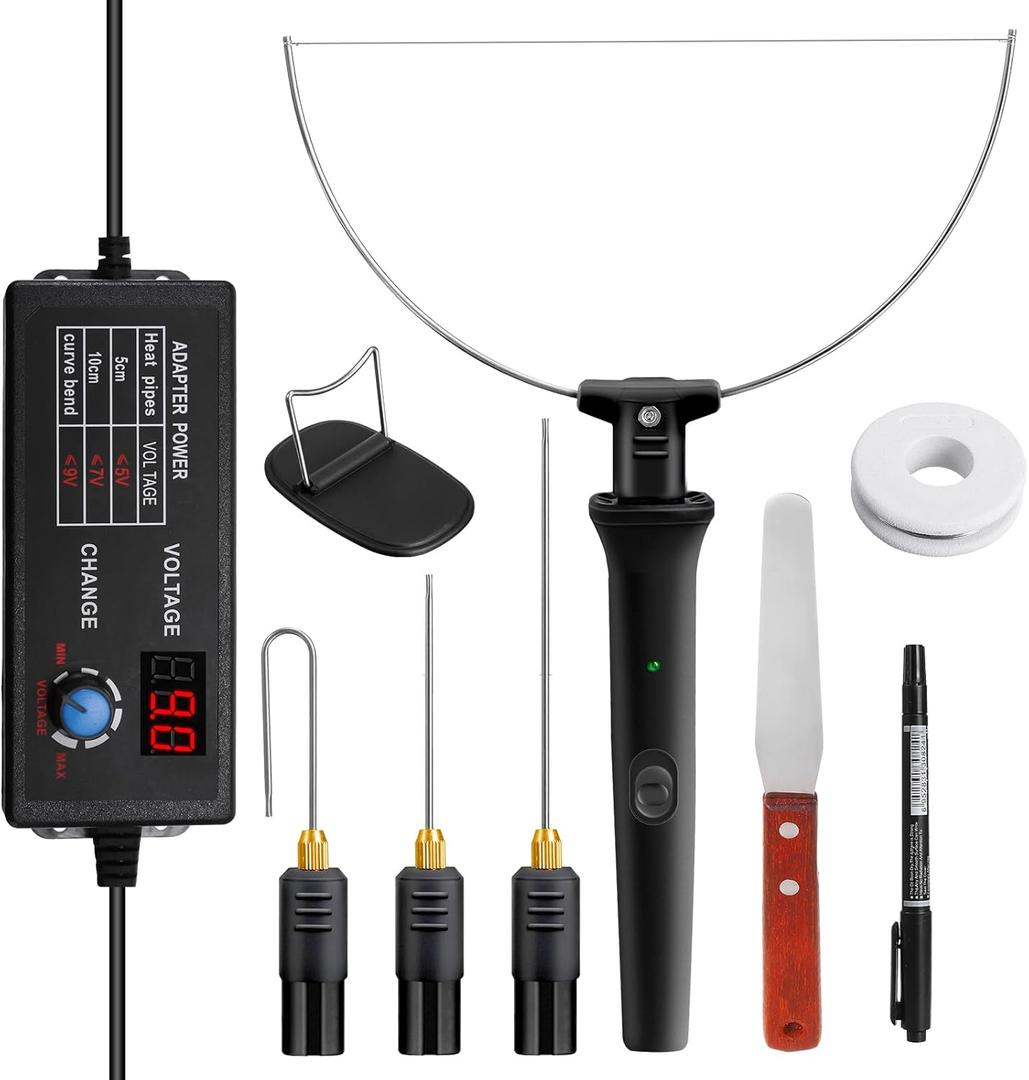 Hot Foam CutterFoam Cutter Electric Cutting Machine Pen Tools Kit with 110-240V/ 0-28W Digital Voltage Controller Electric Cutting Machine Pen Tool