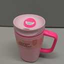 Owala SmoothSip Slider Stainless Steel Insulated Travel Mug with handle, 100% Leak Proof, For Hot and Cold Drinks, Travel Friendly with Sliding Lock Lid, 12oz, BPA Free, Leak Proof, Pucker Up