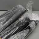 Sakugi Clothes Rack - Clothing Rack with Storage Mesh Shelf & Casters, Heavy-Duty Metal Clothing Rack for Hanging Clothes, Dresses, Coats, Large Load Capacity, Easy Assembly, Black, 28.0"x16.9"x59.0"