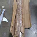 ZNCMRR Reed Fencing Rolls Fencing 4ft High Roll Reed Screen for Balcony Patio Garden Backyard 4FT X 16.4FT Privacy Fence Brown