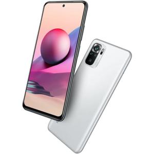 Xiaomi Note 10S 4G LTE (128GB+6GB) Unlocked GSM 64MP Quad Camera Worldwide GSM (Tello Tmobile Mint Global) + (w/Fast Car Charger) (Pebble White (Global ROM))