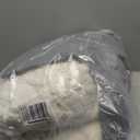 Wemore Weighted Blanket for Adults Twin Size 15 lbs, Dual Sided Soft Fuzzy Jacquard Sherpa Weighted Blankets for Sleeping, Cozy Fluffy Knitted Heavy Blanket for Couch Bed, Cream White, 60 x 80 inches