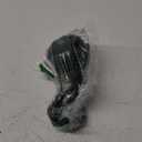 Munchkin Stroller Fan - Portable Fan for Travel, Baby Gear Accessory with 4 Speeds, Flexible Clip-on Leg Attachment, Rechargeable Battery, Black with Multicolored LED Lights