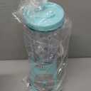 Mueller Smoothie Blender for Smoothies - Personal Blender for Shakes, Frozen Drinks, Baby Food & More, 15oz Travel Cup and Lid, Durable Stainless Steel Blades for Powerful Blending Performance (Turquoise)