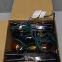 2 Pack C9 Christmas Pathway Lights Outdoor, Total 34.8 Ft 20 LED C9 Pathway Light, Waterproof Connectable Walkway Lights for Yard Ground Sidewalk Driveway Christmas Decorations (Multicolor)