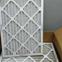 Amazon Basics 14x20x1 Air Filter, MERV 8 AC Furnace Filters, Allergy Control, Electrostatic, Removes Dust Pollen and Lint, 6-Pack (Actual Size: 13.75" x 19.75" x 0.75")