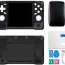 XF40H Handheld Game Console Open Source Linux System 4.0inch IPS Screen 30+Emulators Pocket Video Player Game 4000mAh (64G Translucent Black)