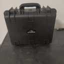 Monoprice Weatherproof Hard Case with Customizable Foam - Shockproof, IP67 Level Dust and Water Protection Up to 1 Meter Depth , 19in x 16in x 8in, 28.5 Liter, Black - Pure Outdoor Collection