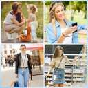 3 x SS Cell Phone Lanyard, Adjustable Phone Lanyard Crossbody Neck Strap & Phone Wrist Strap with 2 Phone Tether Patches for Most Smartphones, Black