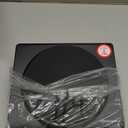 Elite Gourmet ESB-301BF# Countertop Single Cast Iron Burner, 1000 Watts Electric Hot Plate, Temperature Controls, Power Indicator Lights, Easy to Clean, Black