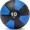 Amazon Basics Weighted Medicine Ball for Core Strength, Strength Training, Full-Body Workouts and Balance Exercises