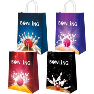 16pcs Bowling Party Bags Bowling Decorations for Party Bowling Party Favors bowling goody bags Bowling Birthday Party Supplies