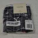 Calvin Klein Women's Carousel Logo Cotton Stretch Bikini Panties, 3 Pack, M Black/Obsess/Dunn Plaid Black