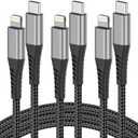 USB C to Lightning Cable 3FT [MFi Certified], 3-Pack iPhone Cord 3FT Fast Charging Compatible with iPhone 14 13 12 11 Pro Max XR XS X 8 SE Apple Devices