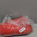 NEWISHER Fitted Rectangle Tablecloth 36 x 48 Inch Elastic Table Cloth Stretch Spandex Table Cover Red Washable Polyester Table Top Cap Cover for Dining Picnic Camping Indoor and Outdoor