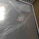 TokeShimi 42x36 Black Bathroom Mirror for Over Sink,Aluminum Framed Vanity Mirror with Tempered Glass,Modern Wall Mirrors(Horizontal/Vertical)