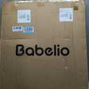 Babelio 26-31 in Baby Gate for Stairs, PressGuard Pet Gate with Wide Door
Pressure/Wall Mount, Dual Lock with Indicator, Auto Close, Heavy Duty, Easy Install for Doorways, Kitchens, Hallway, White