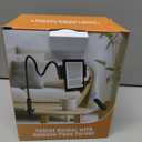 Kindle Holder with Remote Page Turner, Kindle Stand for Bed Reading, No Text Blocked 6mm Clip, No Margin Adjustments, Whisper-Quiet Page Turns, Fits 4.7-10" Devices (Paperwhite/Oasis, iPad/iPhone)