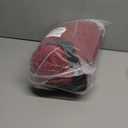 ROZKITCH Dog Rain Coat for Large Dogs, Waterproof Winter Jacket with Fleece Liner and Leash Hole Reflective Strip for Large Dog, Adjustable Hook & Loops Vest for Outdoor Hiking Travel Red 2XL