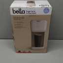 BELLA Single Serve Coffee Maker, K Cup & Coffee Ground Compatible with Removable, Adjustable Drip Tray, Auto Shutoff & Reusable Dishwasher Safe Accessories, Brews 6oz to 14oz, 1000 Watt, Oatmilk