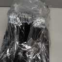 Pants Hangers Non Slip, 30 Pack Velvet Hanger for Closet with 30 Hooks, Strong Durable Space Saving Slim Pants Hanger, Ultra Thin & Space Saving Flocked Hangers for Pants/Shirts/Shorts/Bra (Black)