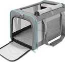 Pet Carrier for Large Cats 20 lbs+ / Soft Sided Small Dog Travel Carriers Top
