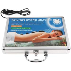 Spa Hot Stone Heating Box Electric Massage Stone Heater Case for Salon Spa Body Relaxing