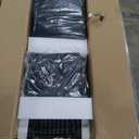 Retractable Pickleball Net - Durable and Lightweight Indoor/Outdoor Portable Pickleball Net with Steady Metal Frame, Free Assembly & Carry Bag for Backyards, Driveways and Garages