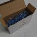 Adorox 2.5'' Blue Acrylic Baby Pacifier Shower Favor (Blue (36 Pieces))
