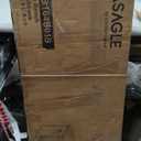 VASAGLE Storage Chest, Storage Bench with 2 Safety Hinges, Farmhouse Style, 15.7 x 39.4 x 18.3 Inches, for Entryway, Bedroom, Living Room, Honey Brown ULSB061K01