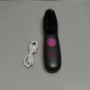 Go Brush Pro, 2026 Upgraded Go Brush Pro, Portable Straightener Brushs for Travel, Cordless Fast Heating Hair Straightener with LCD Temperature Display, Smooth Frizz (Grey Black)