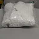 OLANLY Bathroom Rugs 36x24, Extra Soft Absorbent Chenille Bath Rugs, Rubber Backing Quick Dry, Machine Washable Bath Mats for Bathroom Floor, Tub and Shower, Home Decor Accessories, White