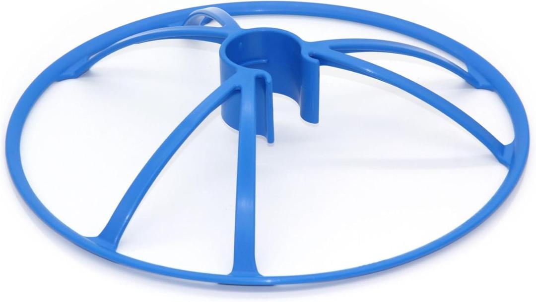 Ganador Pool Cleaner Deflector Wheel - Universal Clips on Hose. Suits Most Suction Cleaners (e.g., Zodiac/Baracuda). Made in Australia. Keeps Vacuum Hose Away from Obstacles + Walls - Blue, 12in