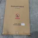 DAHAPYBOO Cork Board with Linen White,Bulletin Board 30"x20"